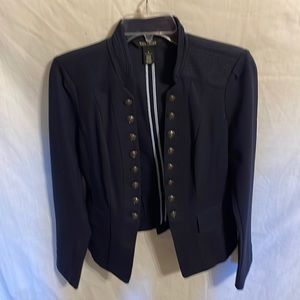 White House Black Market Women’s Blue Fashion Jacket Size 8
